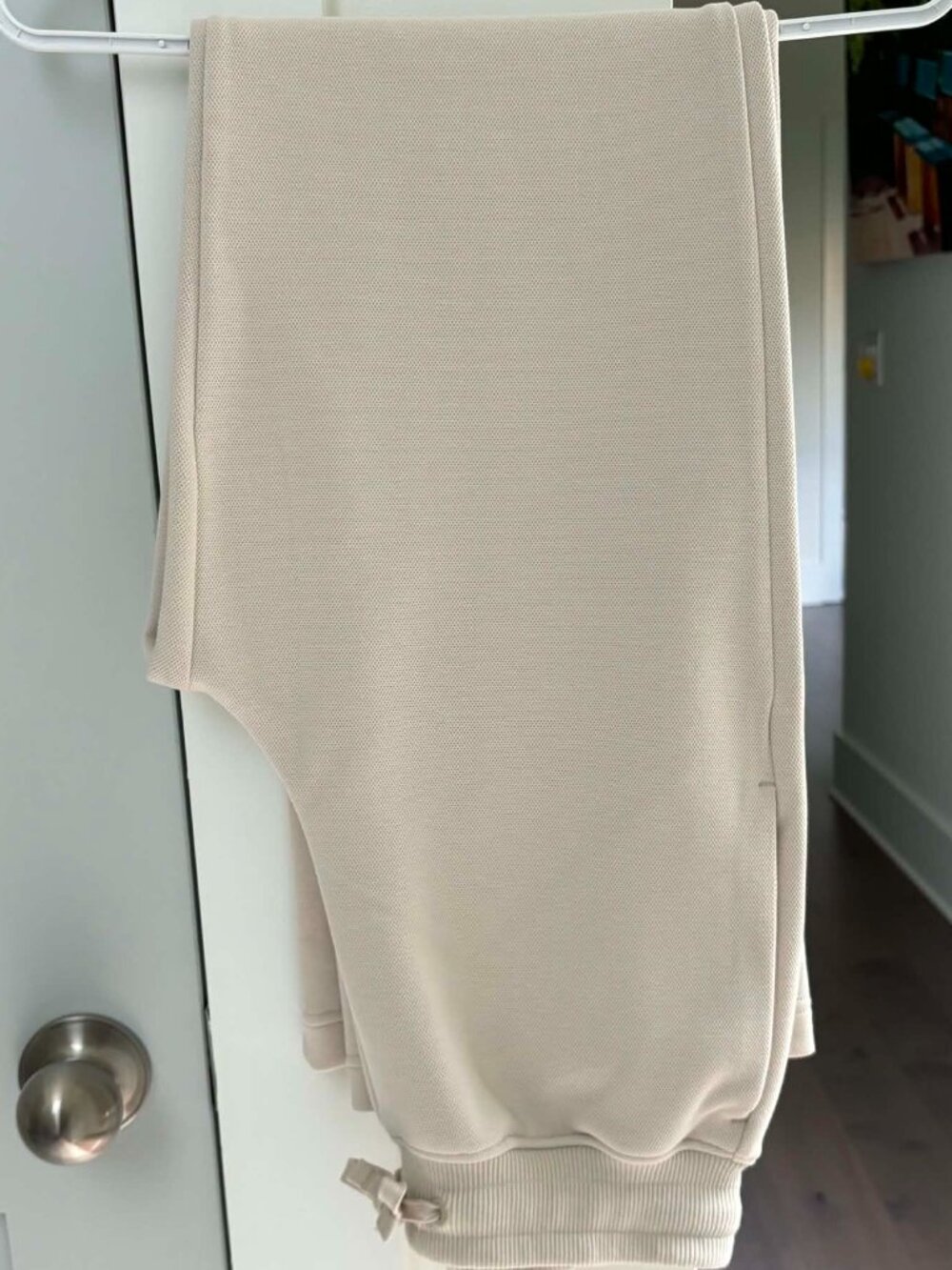 NWOT New Balance Lunar New Year Knit Pant Wide Leg Cream XS